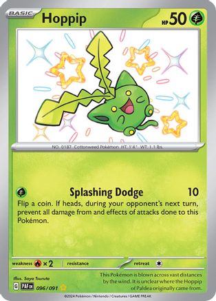 Hoppip (96) Holofoil [SV: Paldean Fates] Pokemon Single Pokémon