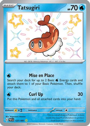 Tatsugiri (127) Holofoil [SV: Paldean Fates] Pokemon Single Pokémon