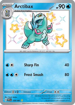 Arctibax (129) Holofoil [SV: Paldean Fates] Pokemon Single Pokémon