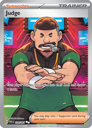 Judge (228) Holofoil [SV: Paldean Fates] Pokemon Single Pokémon