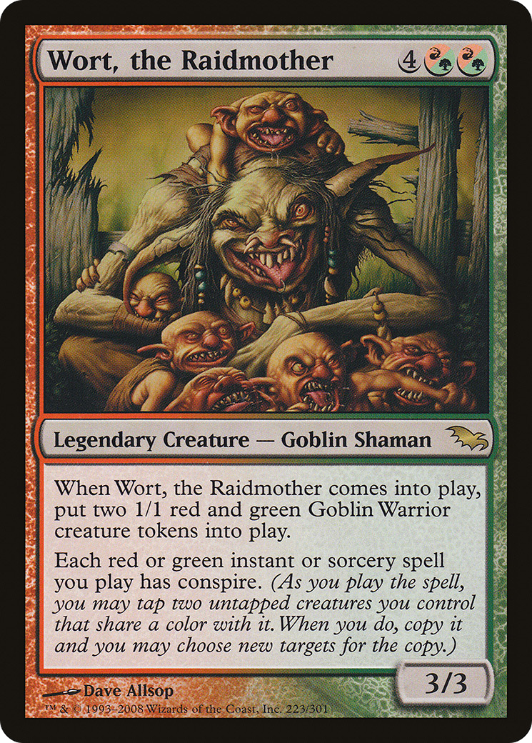 Wort, the Raidmother (SHM-223) [Shadowmoor] MTG Single Wizards of the Coast