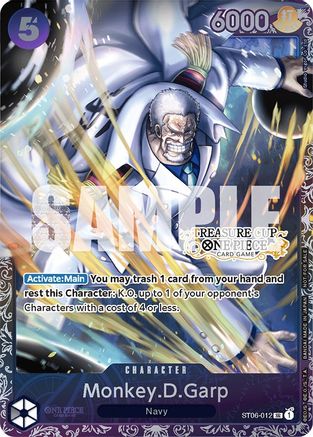 Monkey.D.Garp (Treasure Cup) (ST06-012) [One Piece Promotion Cards] Foil One Piece Single Bandai