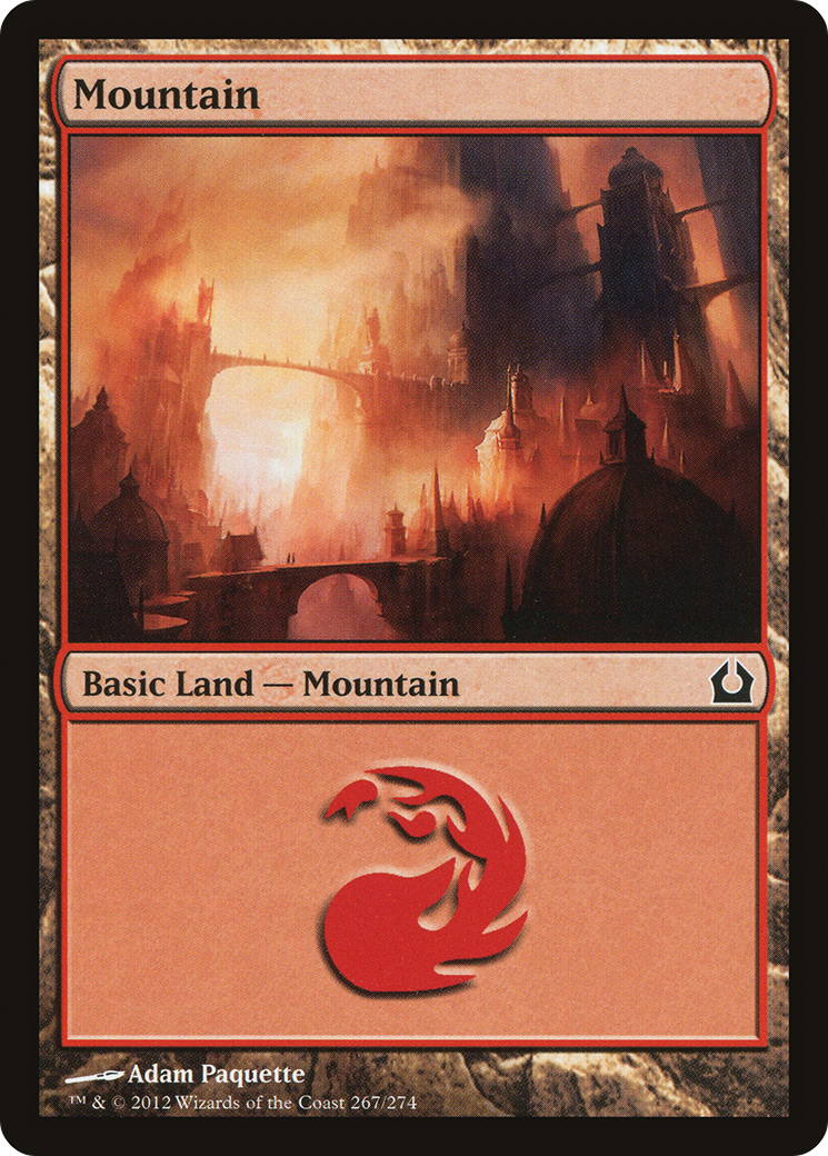 Mountain (RTR-267) [Return to Ravnica] MTG Single Wizards of the Coast