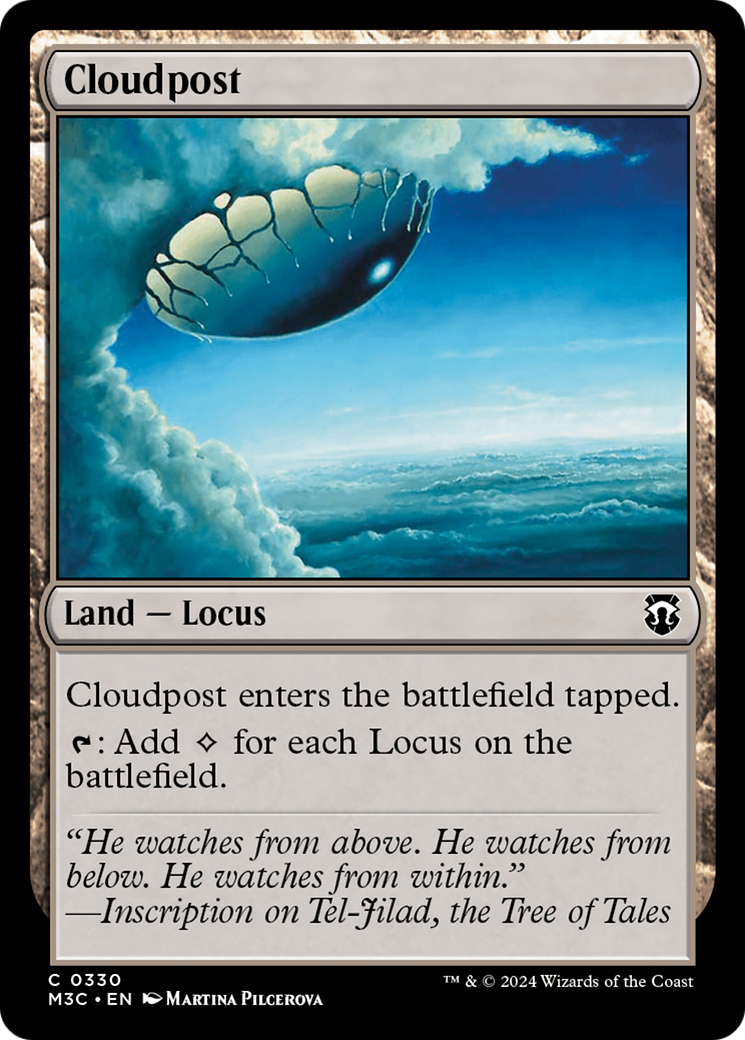 Cloudpost (M3C-330) [Modern Horizons 3 Commander] MTG Single Wizards of the Coast