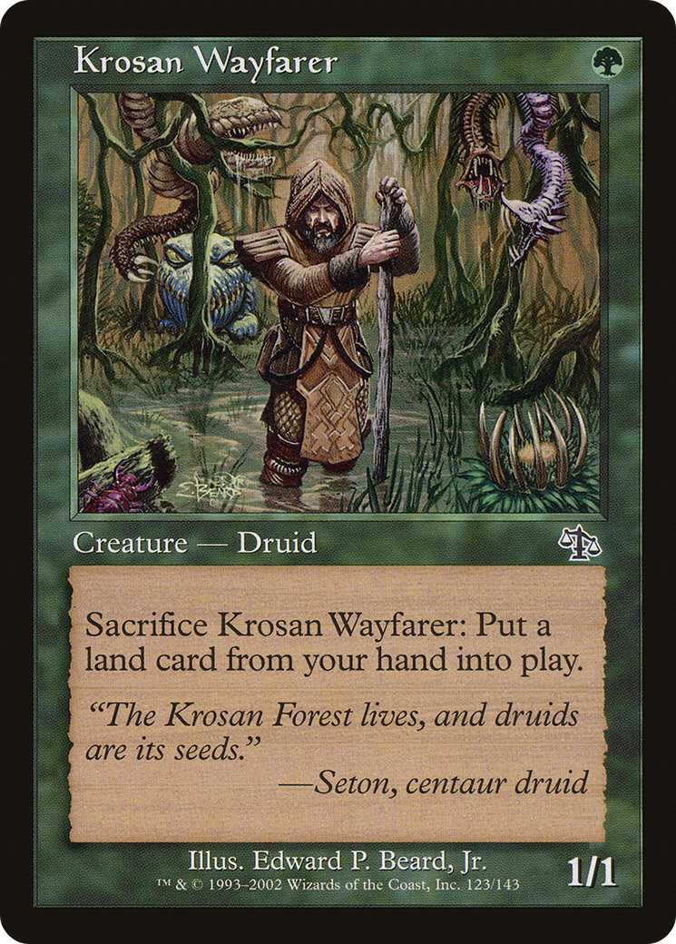 Krosan Wayfarer (JUD-123) [Judgment] MTG Single Wizards of the Coast