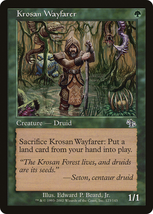 Krosan Wayfarer (JUD-123) [Judgment] Foil MTG Single Wizards of the Coast