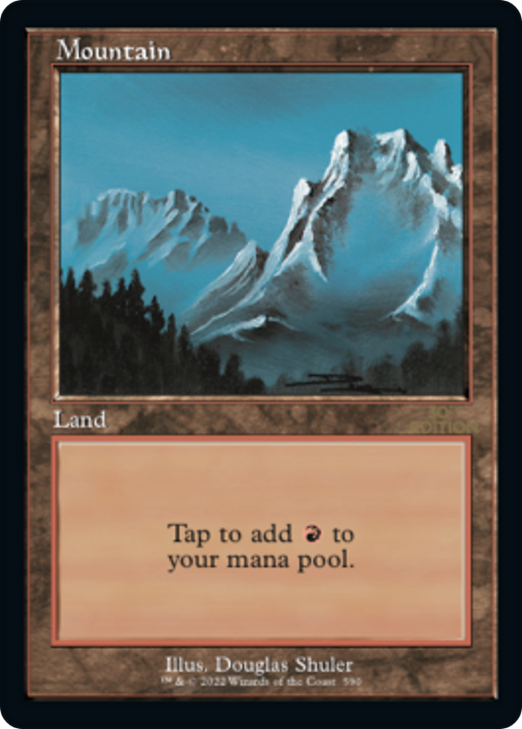 Mountain (30A-590) [30th Anniversary Edition] MTG Single Wizards of the Coast