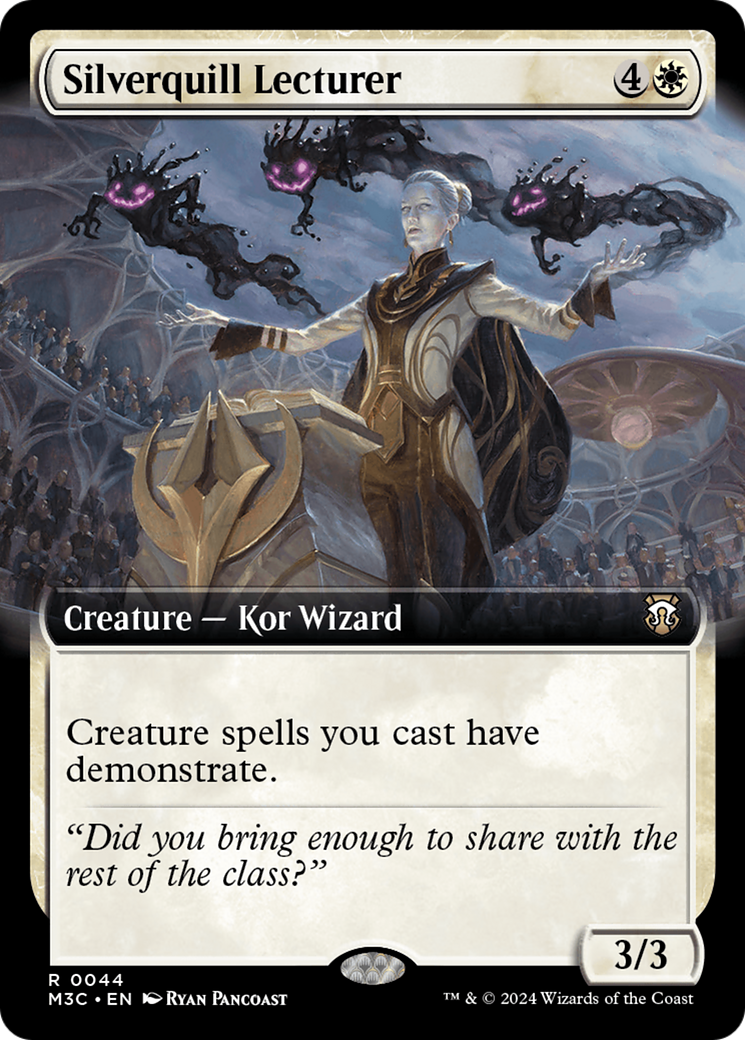 Silverquill Lecturer (M3C-044) [Modern Horizons 3 Commander] (Extended Art) MTG Single Modern Horizons 3 Commander