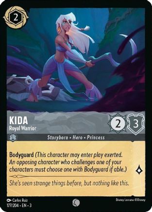 Kida - Royal Warrior (177/204) [Into the Inklands] Lorcana Single Disney