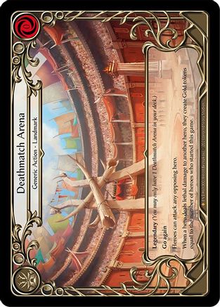 Deathmatch Arena [HVY000] (Heavy Hitters)  Cold Foil Flesh And Blood Single Flesh And Blood   