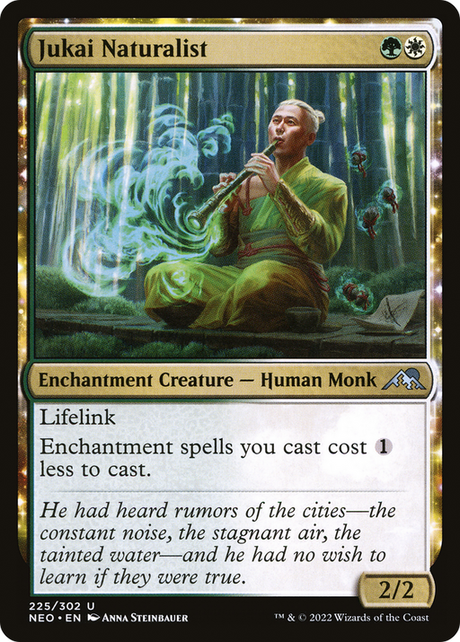 Jukai Naturalist (NEO-225) [Kamigawa: Neon Dynasty] MTG Single Wizards of the Coast