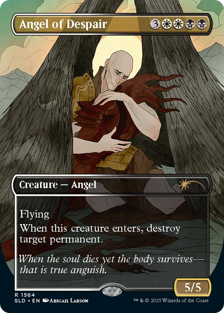 Angel of Despair (SLD-1564) [Secret Lair] Drop (Borderless) MTG Single Wizards of the Coast