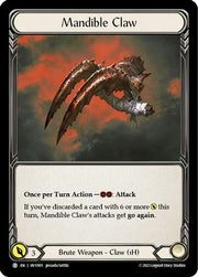 Mandible Claw // High Riser [HVY005 // HVY049] (Heavy Hitters) Flesh And Blood Single Flesh And Blood   