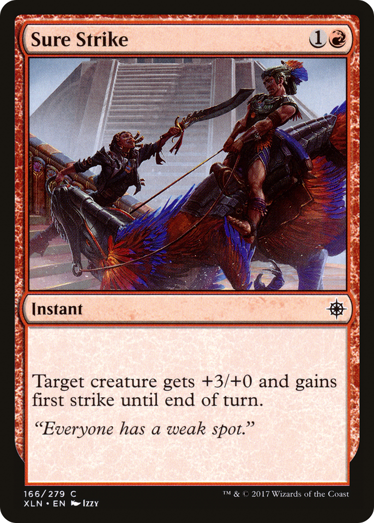 Sure Strike (XLN-166) [Ixalan] Foil MTG Single Wizards of the Coast