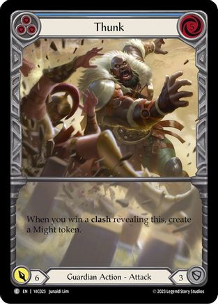 Thunk (Blue) [VIC025] (Heavy Hitters Victor Blitz Deck) Flesh And Blood Single Flesh And Blood   