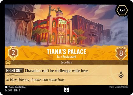 Tiana's Palace - Jazz Restaurant (34/204) [Into the Inklands] Lorcana Single Disney
