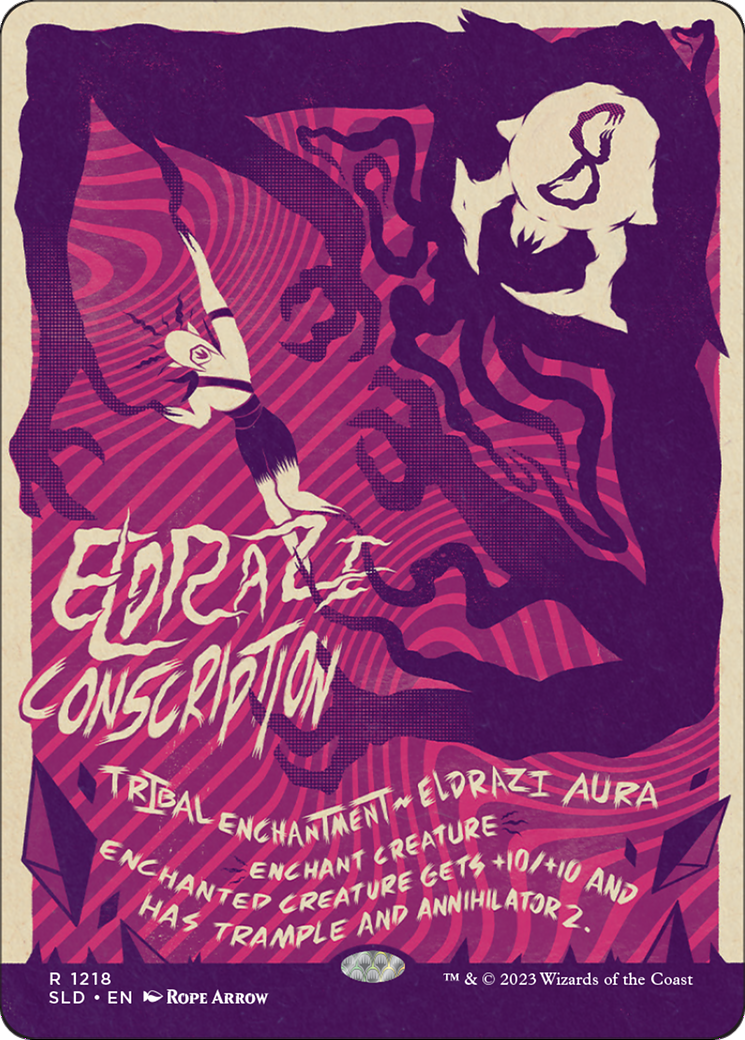 Eldrazi Conscription (SLD-1218) [Secret Lair] Drop (Borderless) MTG Single Wizards of the Coast