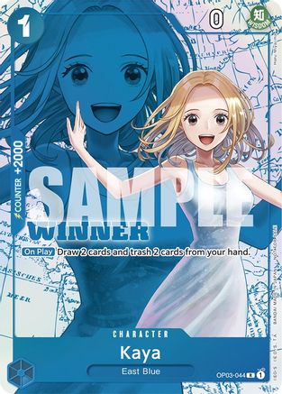 Kaya (Winner Pack Vol. 6) (OP03-044) [One Piece Promotion Cards] Foil One Piece Single Bandai