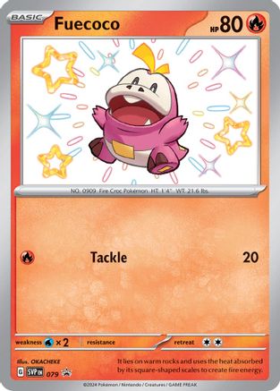 Fuecoco - 079 (79) Holofoil [Promos: SV Promo Cards] Pokemon Single Pokémon