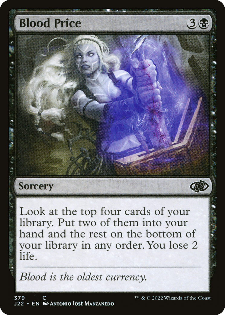 Blood Price (J22-379) [Jumpstart 2022] MTG Single Wizards of the Coast