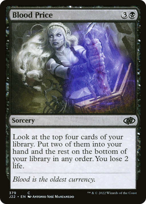 Blood Price (J22-379) [Jumpstart 2022] MTG Single Wizards of the Coast
