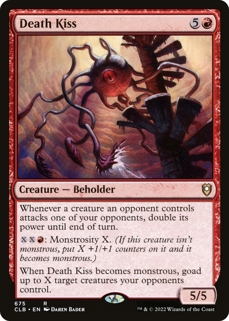 Death Kiss (CLB-675) [Commander Legends: Battle for Baldur's Gate] MTG Single Wizards of the Coast