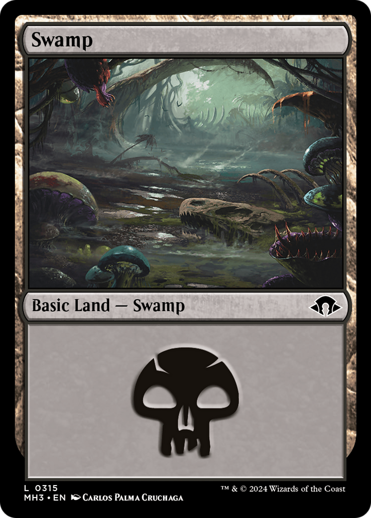 Swamp (0315) (MH3-315) [Modern Horizons 3] MTG Single Modern Horizons 3