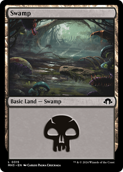 Swamp (0315) (MH3-315) [Modern Horizons 3] MTG Single Modern Horizons 3