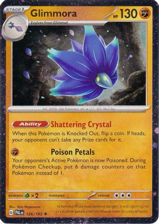 Glimmora - 126/193 (Cosmos Holo) Holofoil [Misc: Cards & Products] Pokemon Single Pokémon