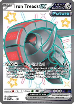 Iron Treads ex - 073 (73) Holofoil [Promos: SV Promo Cards] Pokemon Single Pokémon