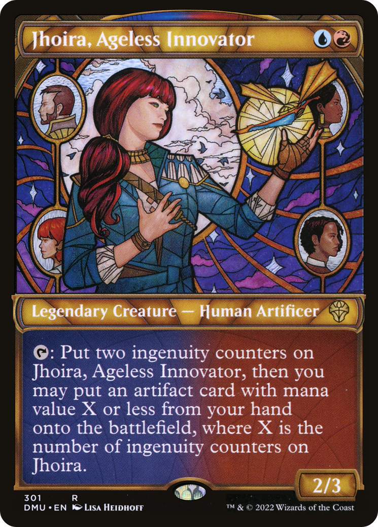 Jhoira, Ageless Innovator (DMU-301) [Dominaria United] (Showcase) Foil MTG Single Wizards of the Coast
