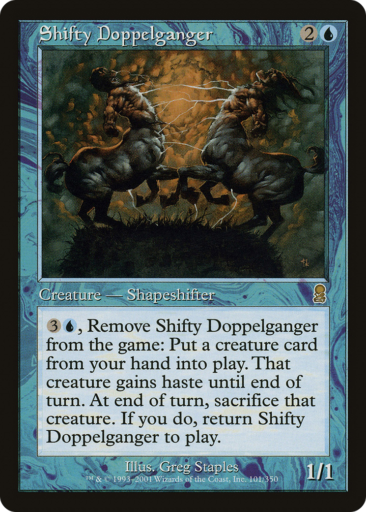 Shifty Doppelganger (ODY-101) [Odyssey] MTG Single Wizards of the Coast