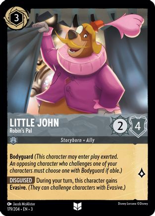 Little John - Robin's Pal (179/204) [Into the Inklands] Lorcana Single Disney
