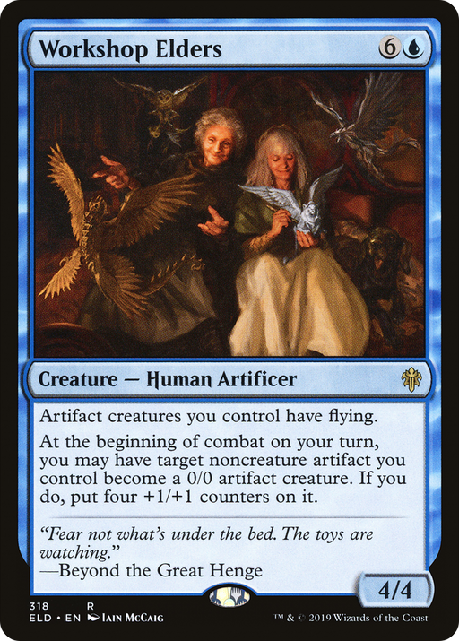 Workshop Elders (ELD-318) [Throne of Eldraine] MTG Single Wizards of the Coast