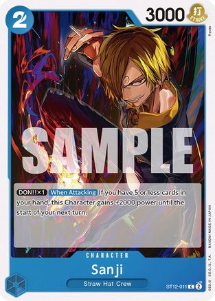 Sanji (ST12-011) [Starter Deck 12: Zoro and Sanji] One Piece Single Bandai