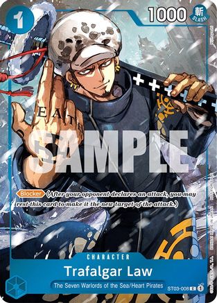 Trafalgar Law (Event Pack Vol. 3) (ST03-008) [One Piece Promotion Cards] Foil One Piece Single Bandai