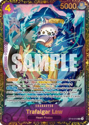 Trafalgar Law - ST10-010 (ST10-010) [One Piece Promotion Cards] Foil One Piece Single Bandai