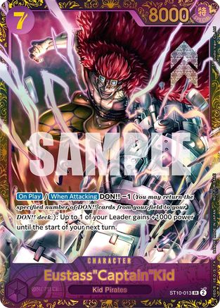 Eustass"Captain"Kid - ST10-013 (ST10-013) [One Piece Promotion Cards] Foil One Piece Single Bandai