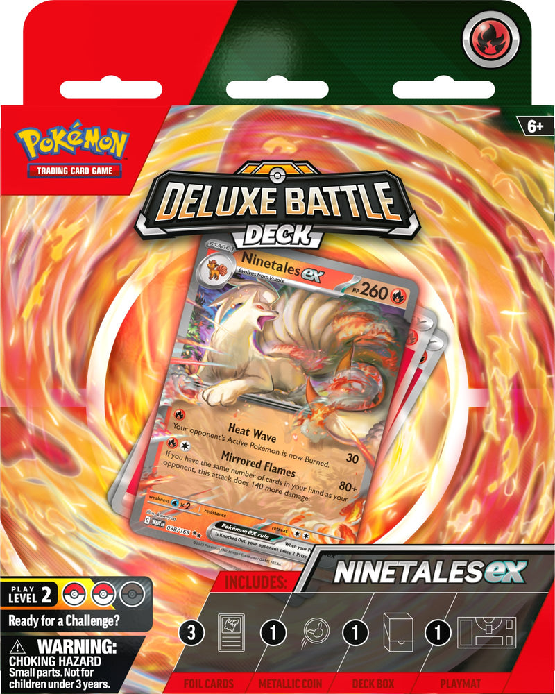 Pokémon Deluxe Battle Deck - Ninetales ex Pokemon Sealed Pokémon   