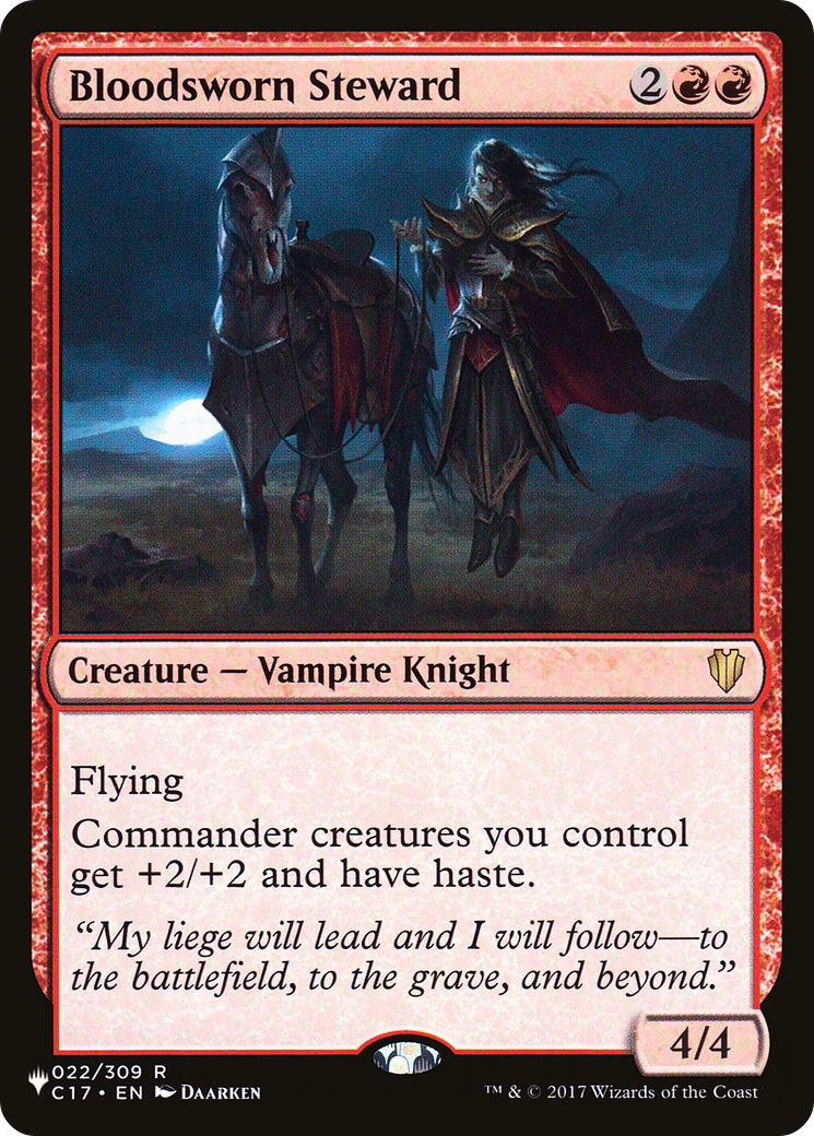 Bloodsworn Steward (LIST-022) [Mystery Booster] The List MTG Single Wizards of the Coast