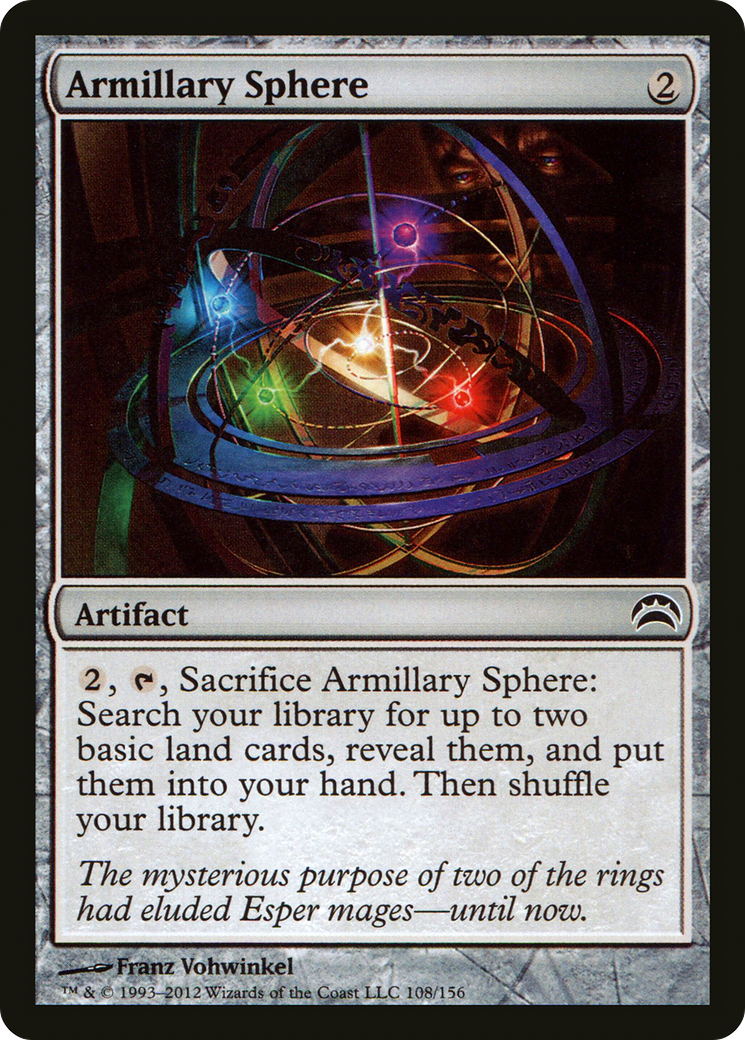 Armillary Sphere (PC2-108) [Misc] Planechase 2012 MTG Single Wizards of the Coast