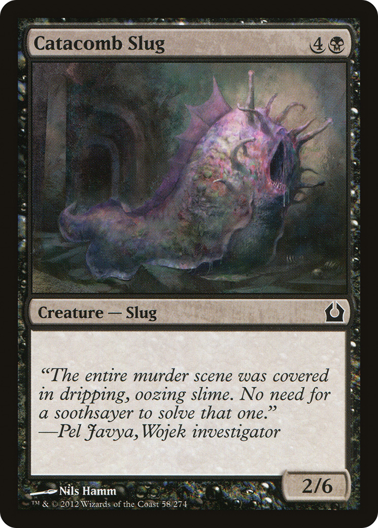 Catacomb Slug (RTR-058) [Return to Ravnica] Foil MTG Single Wizards of the Coast