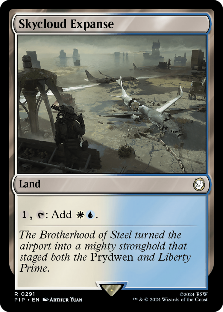Skycloud Expanse (PIP-291) [Fallout] MTG Single Wizards of the Coast