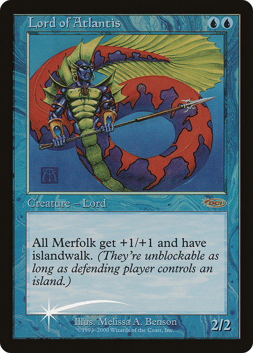 Lord of Atlantis (JSS-) [Misc] Junior Super Series Foil MTG Single Wizards of the Coast