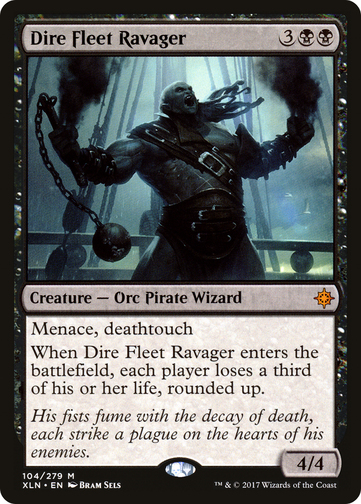 Dire Fleet Ravager (XLN-104) [Ixalan] Foil MTG Single Wizards of the Coast