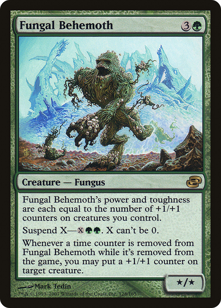 Fungal Behemoth (PLC-128) [Planar Chaos] Foil MTG Single Planar Chaos