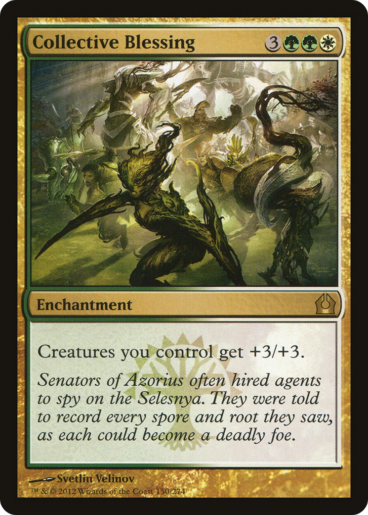 Collective Blessing (RTR-150) [Return to Ravnica] Foil MTG Single Wizards of the Coast