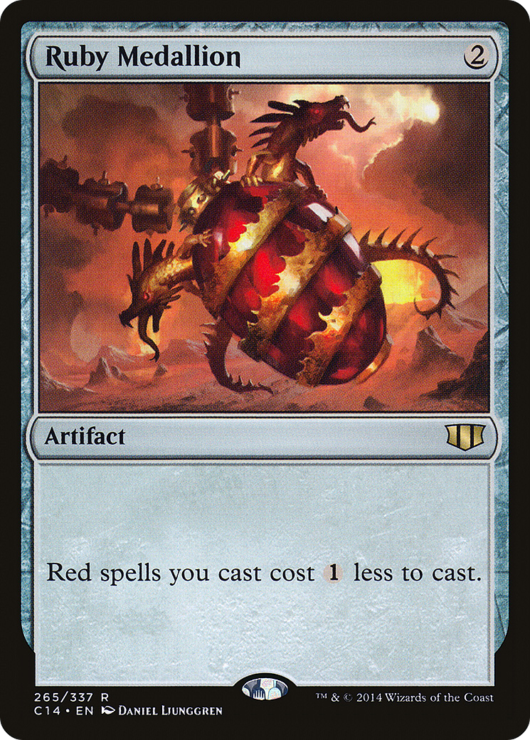 Ruby Medallion (C14-265) [Commander 2014] MTG Single Wizards of the Coast
