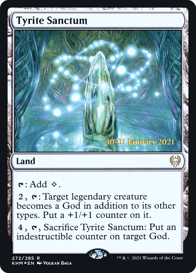 Tyrite Sanctum (PRE-272) [Kaldheim Promos] Foil MTG Single Wizards of the Coast