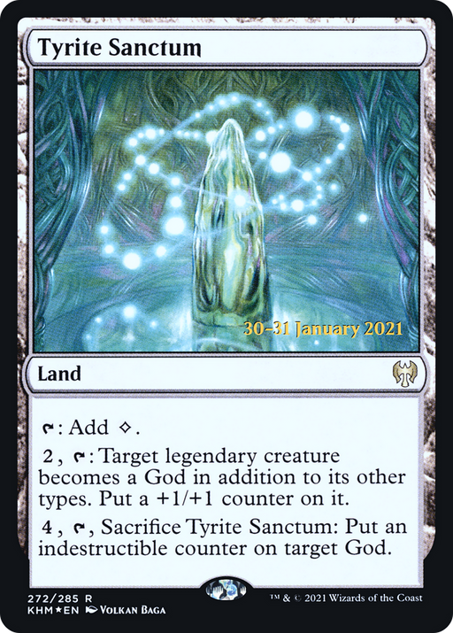 Tyrite Sanctum (PRE-272) [Kaldheim Promos] Foil MTG Single Wizards of the Coast